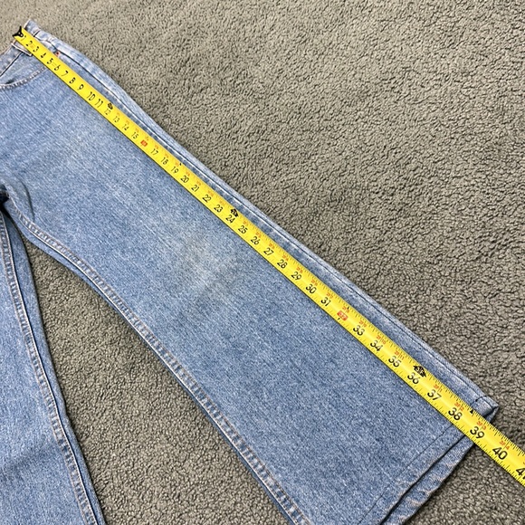 Levi's Vintage Orange Tab 517 Boot Cut Men's Blue Jeans USA made 1980s - Picture 12 of 12